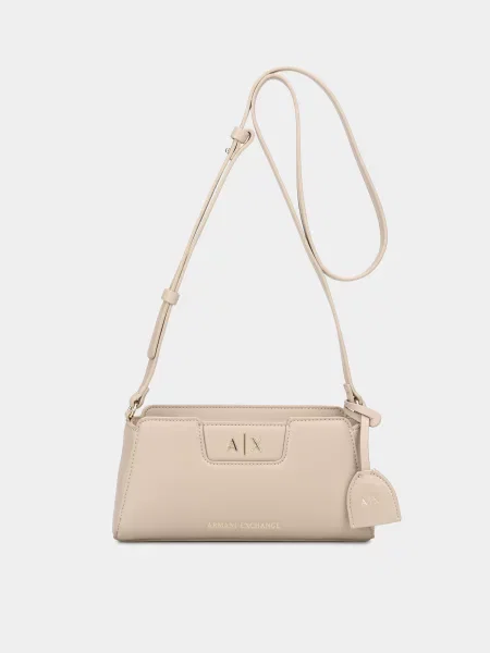 Armani Exchange Сумка Поліестер/поліуретан бежевий