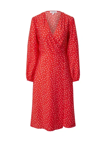 EDITED Rochie Alene / roșu alb