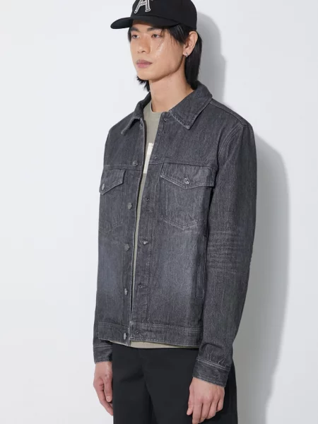 Джинсовая куртка Wood Wood черная