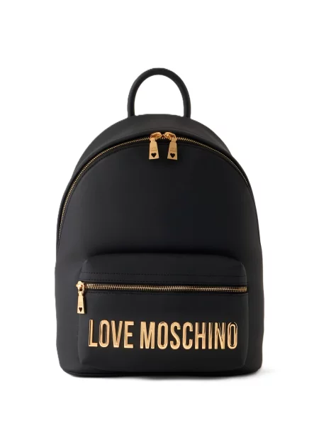 Love Moschino ruksak dámsky z imitácie kože čierna