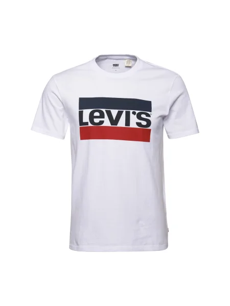 Levi's® Tricou Sportswear Logo Graphic alb