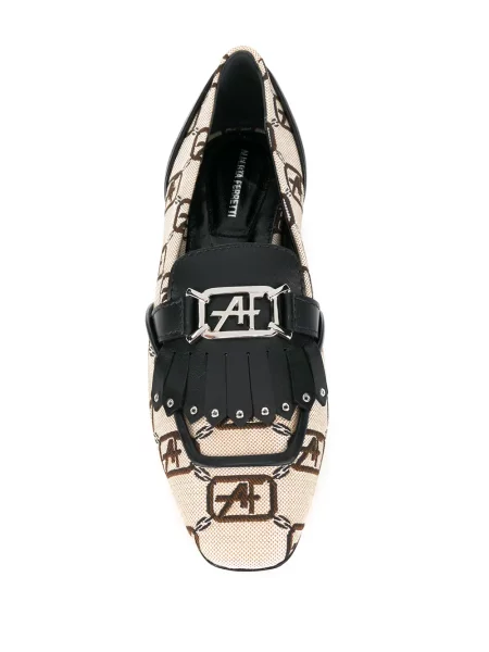 Pantofi loafer Alberta Ferretti cu imagine