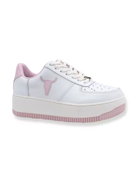 Sneakersy Windsor Smith skórzane białe