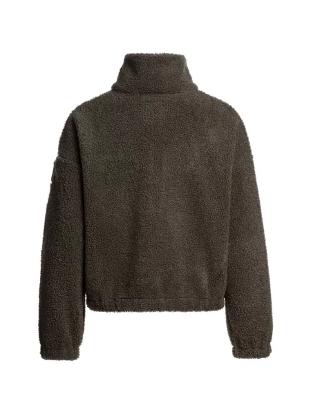 Fleece hoodie Parajumpers πράσινο