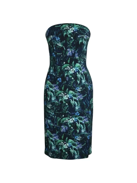 Rochie Erdem cu imagine de costum albastru