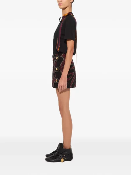 Tricou Pucci de lână negru