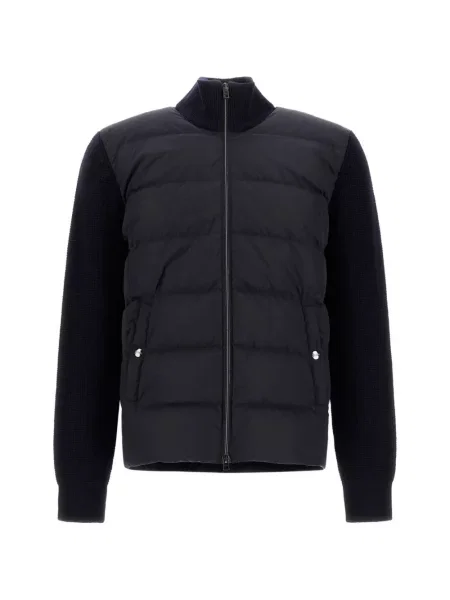 Cardigan Herno tricotate albastru