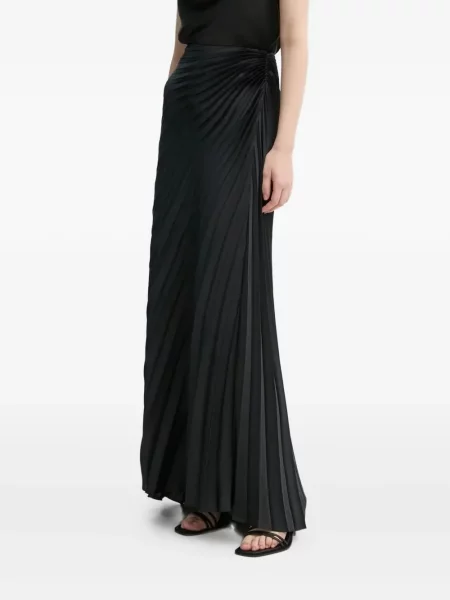 Maksi spódnica plisowana A.l.c. czarna