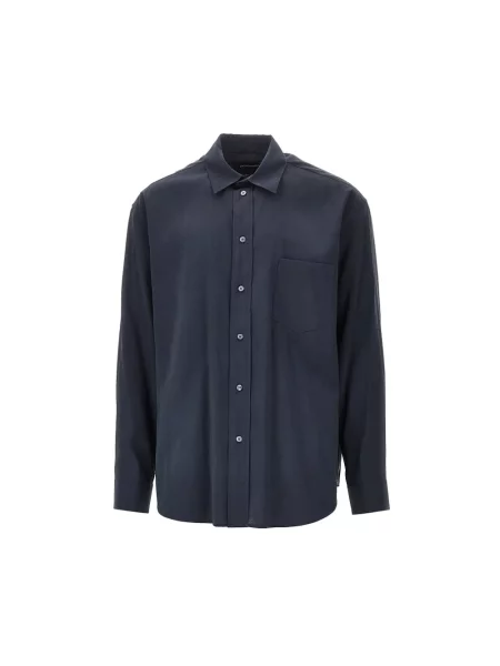Koszula Emporio Armani niebieska