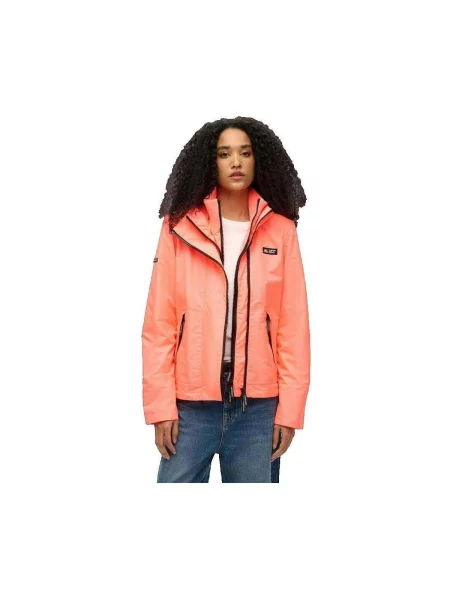 Geacă de vânt Superdry portocaliu