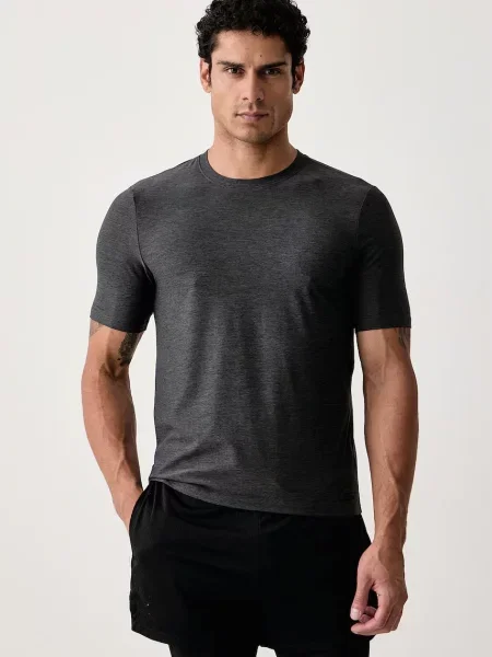 Skechers trening kratka majica GODRI ALL DAY TEE siva
