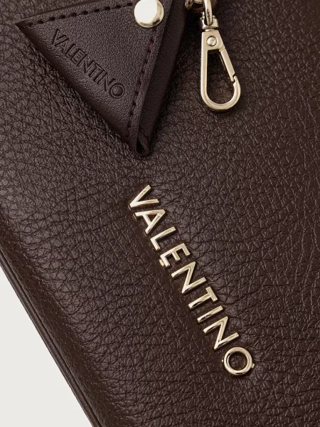 VALENTINO Válltáska MAURY csokoládé barna