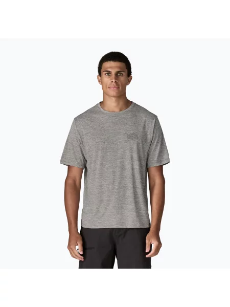 Tricou pentru bărbați Patagonia Capilene Cool Daily Strataspire feather grey gri