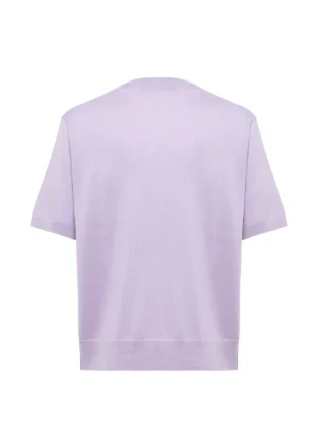Tricou Laneus tricotate violet