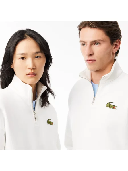 Толстовка Lacoste белая