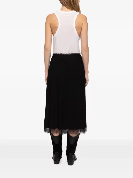Fustă Zadig&voltaire negru