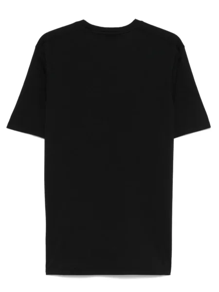 Tricou Laneus cu decolteu rotund negru