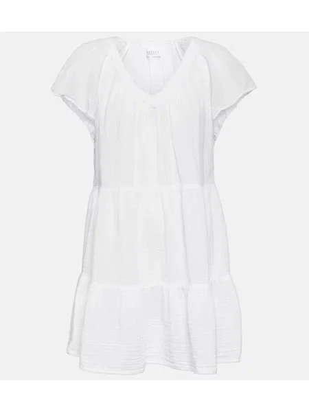 Zamatové šaty Velvet biela