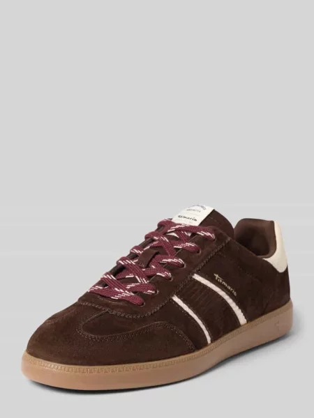 Sneakersy Tamaris brązowe