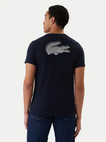 Lacoste Marškinėliai Tamsiai mėlyna