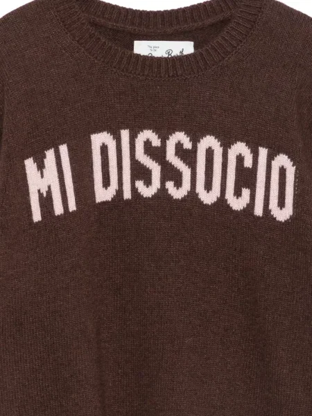 Sweter dziecięcy Mc2 Saint Barth brązowy