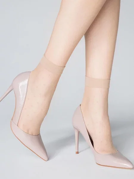 Женские высокие носочки 20 den SOCKS FORTE SL SOCKS FORTE SL бежеві