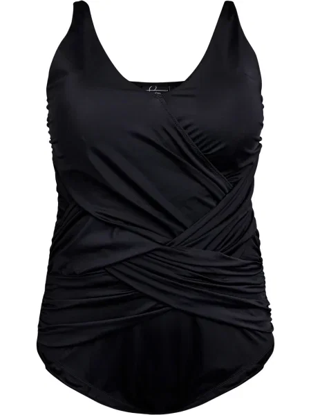 Swim by Zizzi Costum de baie întreg Smita' negru