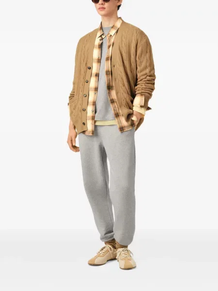 Cardigan Ami Paris de lână maro
