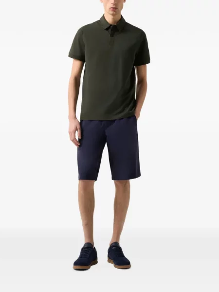 Tricou polo Bogner cu imagine verde
