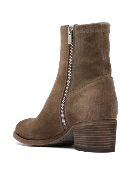 Botine Officine Creative din piele maro