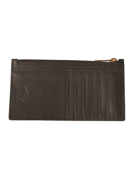 Portfel Tod's skórzany czarny