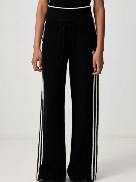 Adidas Originals Firebird Chunky Knit pantaloni de trening cu amestec de lână pentru femei