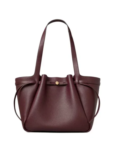 Geantă shopper Tory Burch din piele roșu