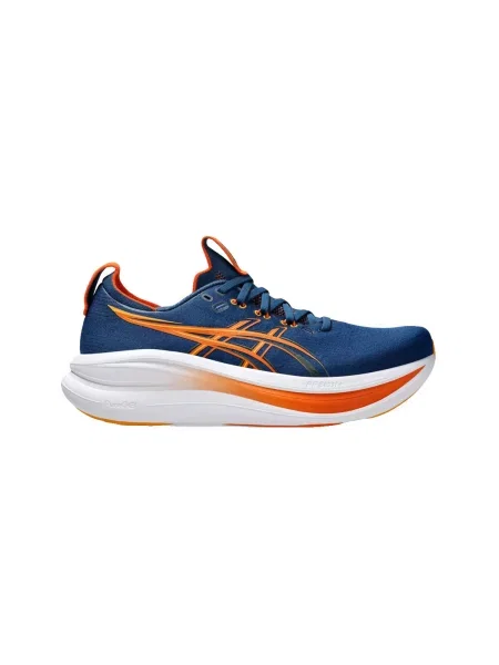 Pánske bežecké topánky ASICS Gel-Nimbus 28 twilight blue/apricot modrá