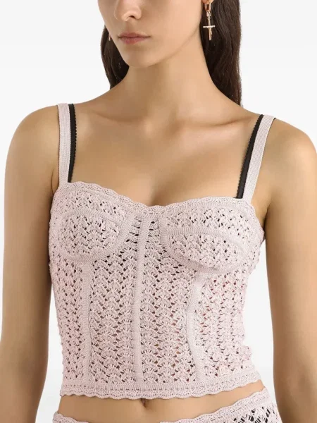 Top Dolce & Gabbana tricotate roz