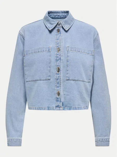 JDY Джинсова куртка Marly Oversize блакитний