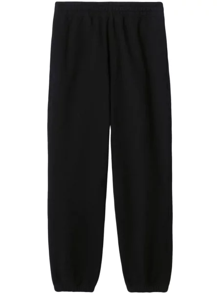 Pantaloni Burberry în carouri negru