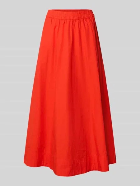 Rozkloszowana spódnica z elastycznym pasem Y.a.s czerwona