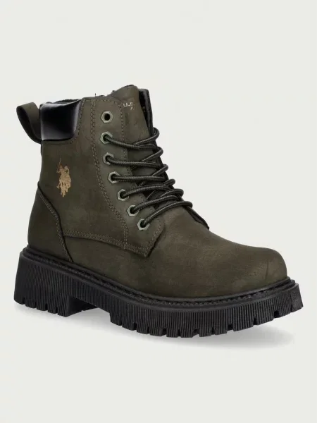 U.S. Polo Assn. bocanci pentru femei verde