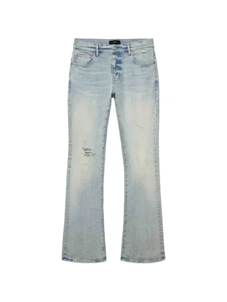 Džíny Purple Brand s oděrkami modré