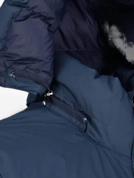 Matlasat tricou polo Polo Ralph Lauren de lână cu decolteu în V albastru