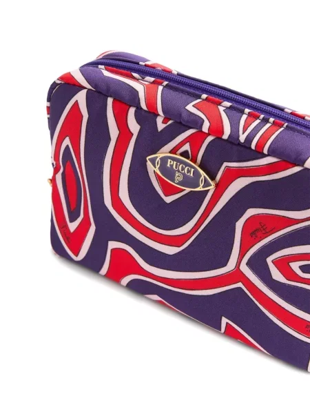 Pungă cosmetică Pucci cu imagine violet