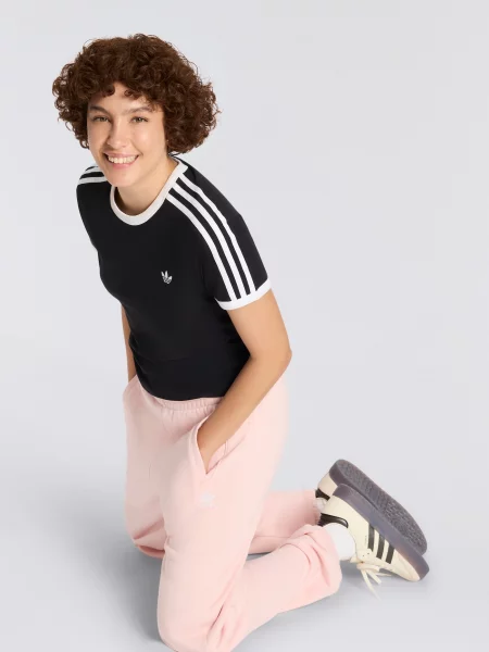 ADIDAS ORIGINALS Tricou negru alb
