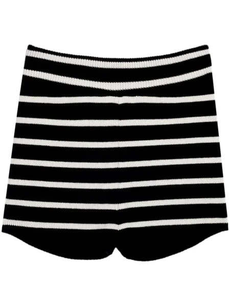 Pantaloni scurți Ami Paris tricotate negru