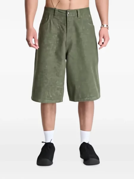 Pantaloni scurți Dime cu autograf verde