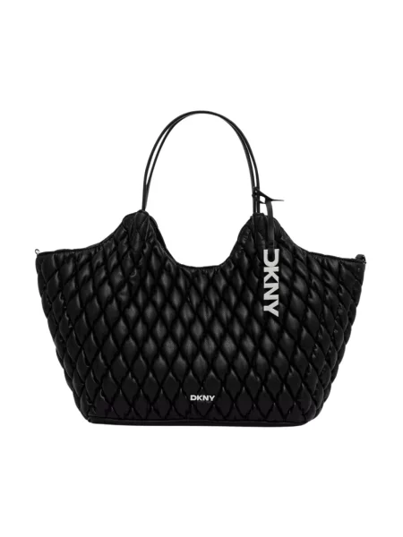 DKNY torebka tote z imitacji skóry PAULA czarna