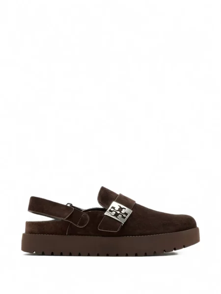 Papuci tip mules Tory Burch maro
