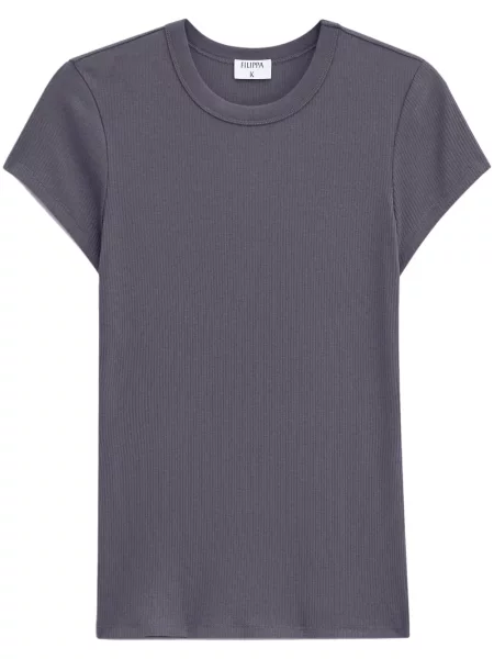 Тениска Filippa K сиво