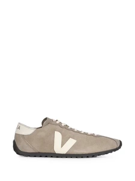 Sneakerși Veja din piele de căprioară gri