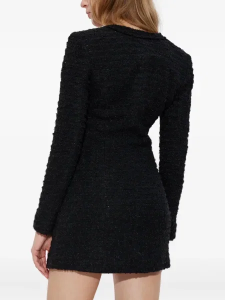 Rochie Misbhv din tweed de costum negru